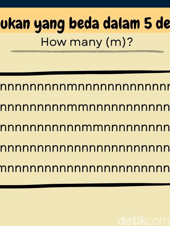 Hanya Sedikit yang Bisa Jawab Benar Semua, Yakin Lolos dari Jebakan Visual Ini?