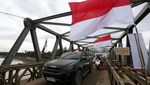 Banda Aceh-Medan Kembali Terhubung Usai Jembatan Darurat Selesai Dibangun