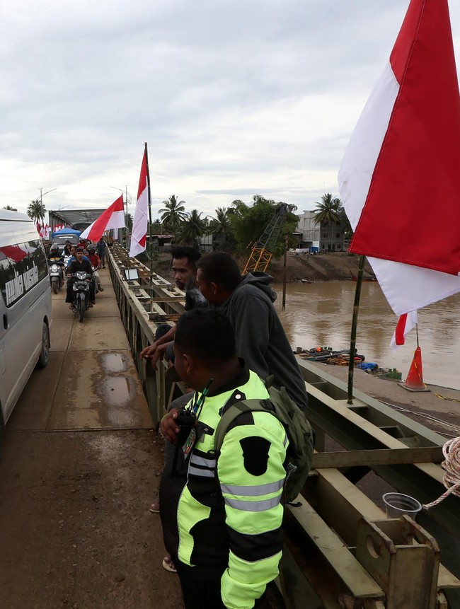 Banda Aceh-Medan Kembali Terhubung Usai Jembatan Darurat Selesai Dibangun