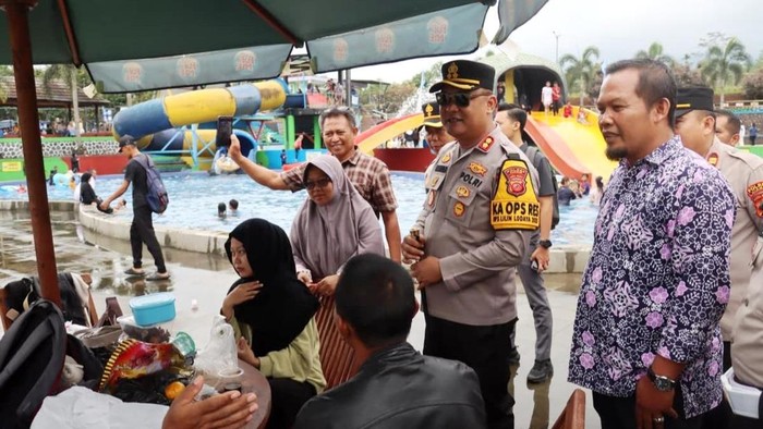 Libur Nataru, Kapolres Ciamis Pantau Langsung Lokasi Wisata