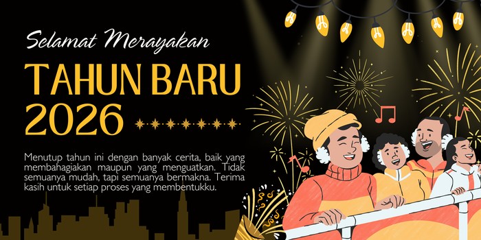 70+ Kata-kata Bijak Tahun Baru 2026 yang Penuh Makna, Harapan, dan Motivasi