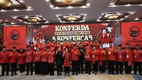Megawati Pimpin Konferda PDIP Jateng, Dolfie OFP Terpilih Jadi Ketua