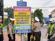 Hadapi Libur Nataru, Jalur Pantura Situbondo Dipasangi Water Barrier
