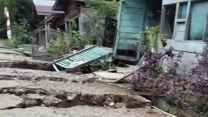 Satu Desa di Tapsel Direlokasi Akibat Pergeseran Tanah