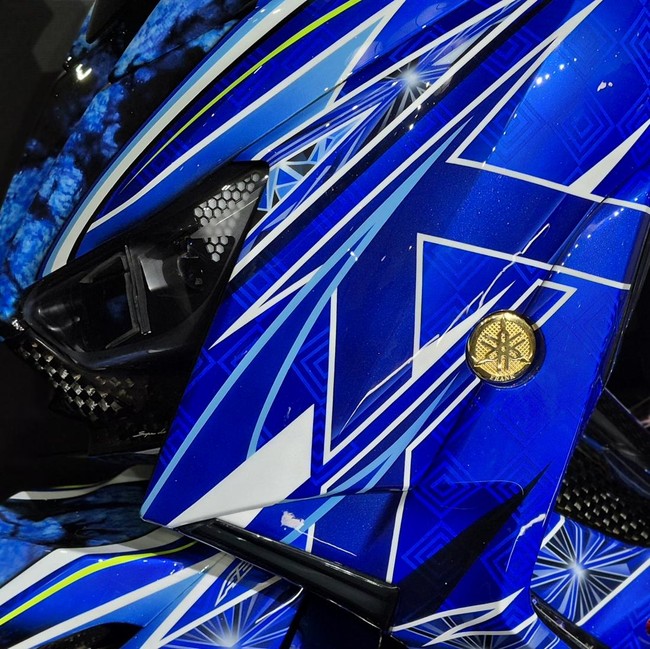 Bukan buat Kaum Mendang-mending, Modifikasi Yamaha Xmax Ini Habis Hampir Rp 1 M