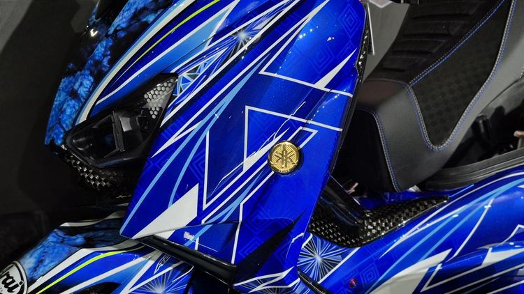 Bukan buat Kaum Mendang-mending, Modifikasi Yamaha Xmax Ini Habis Hampir Rp 1 M