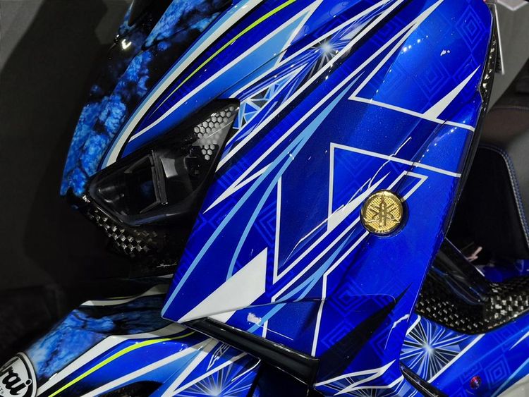 Bukan buat Kaum Mendang-mending, Modifikasi Yamaha Xmax Ini Habis Hampir Rp 1 M