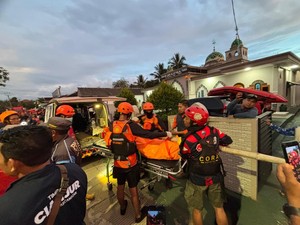 Esa Ditemukan Meninggal Usai Hanyut di Sungai Cijampang Cianjur