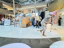 Hujan Deras Guyur Bali Pagi Ini, Icon Mall Sanur Tergenang