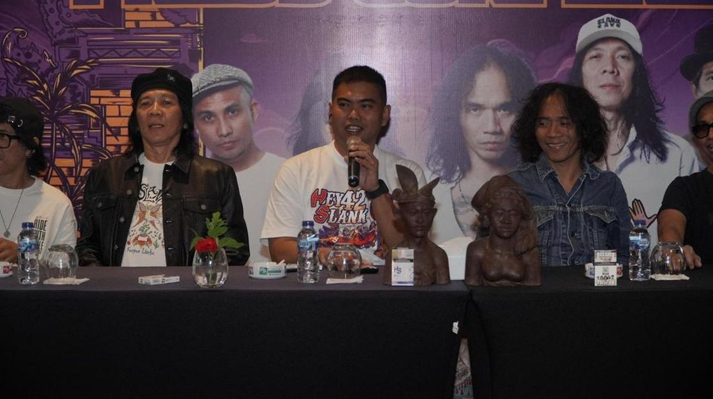 Slank Gelar Konser di Bali, Keuntungan Tiket untuk Sumatera