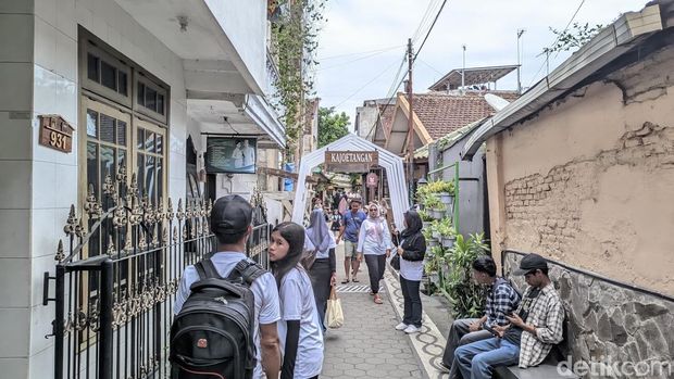 Suasana di Kampung Kayutangan Heritage.