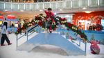 Libur Nataru, Wahana Salju Buatan Ramai Pengunjung