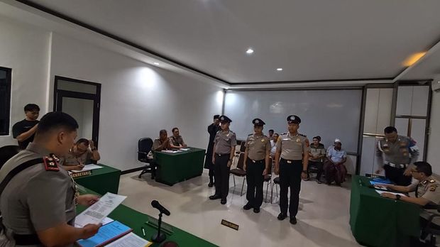 3 anggota Polres Bogor jalani sidang etik (dok.istimewa)
