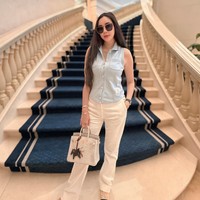 Gaya Simpel Tapi Mewah Aura Kasih, Tenteng Tas Rp 1,7 Miliar