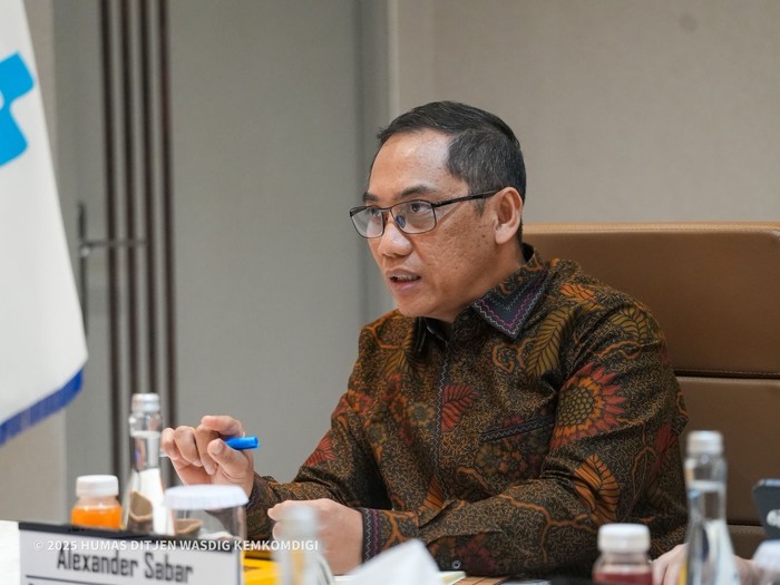 Direktur Jenderal Pengawasan Ruang Digital Komdigi Alexander Sabar.