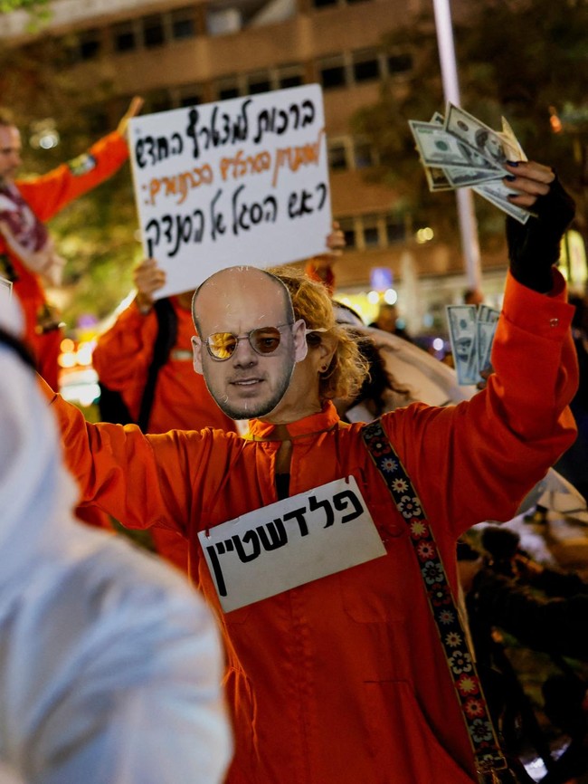 Gelombang Protes terhadap Netanyahu Kembali Menggema di Tel Aviv