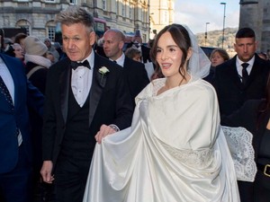 Putri Chef Gordon Ramsay Menikah di Tengah Konflik Keluarga, Mertua Tak Hadir