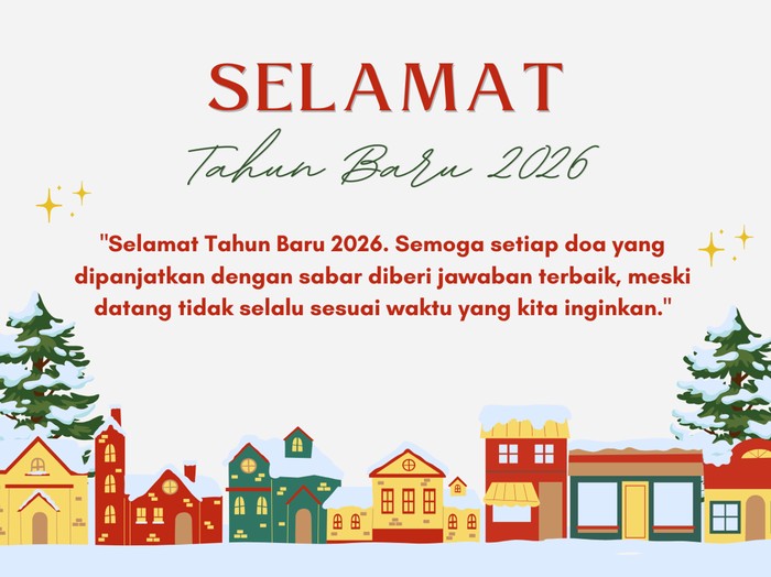 60+ Ucapan Selamat Tahun Baru 2026 yang Kreatif, Lucu, dan Bermakna