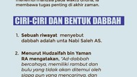 Dalam kepercayaan umat Muslim, salah satu tanda kiamat besar yaitu munculnya dabbah. Apa itu dan bagaimana ciri-cirinya? Simak penjelasannya. (Denny Putra/Ilustrator)