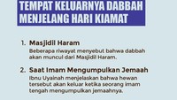 Dalam kepercayaan umat Muslim, salah satu tanda kiamat besar yaitu munculnya dabbah. Apa itu dan bagaimana ciri-cirinya? Simak penjelasannya. (Foto: Denny Putra/Ilustrator)