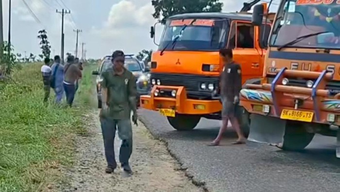 Evakuasi Bus Ditunda saat Rombongan Bupati Labusel Melintas, Ini Kata Polisi