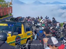 Viral Macet Panjang di Gunung Telomoyo Saat Libur Nataru, Mobil-Motor Antre