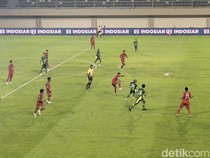 Babak Pertama PSS Sleman Unggul 1-0 atas Persipal