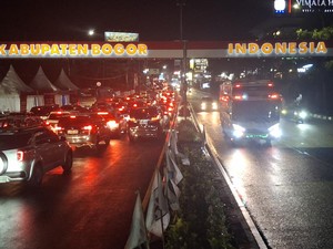 55 Ribu Kendaraan Melintas Puncak Bogor per Hari Selama Libur Nataru
