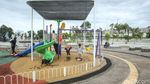 Libur Sekolah, Alun-alun Depok Jadi Tempat Favorit Keluarga
