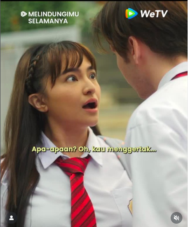 Kali ini keduanya berperan sebagai mantan kekasih SMA yang kemudian dipertemukan kembali 16 tahun kemudian. Foto: Instagram