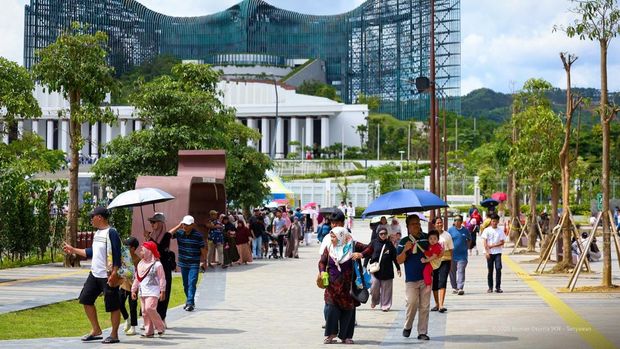 Otorita Ibu Kota Nusantara (IKN) menyiapkan sistem pelayanan aman dan nyaman untuk menyambut libur Natal 2025 dan Tahun Baru 2026. (Dok. Otorita IKN)