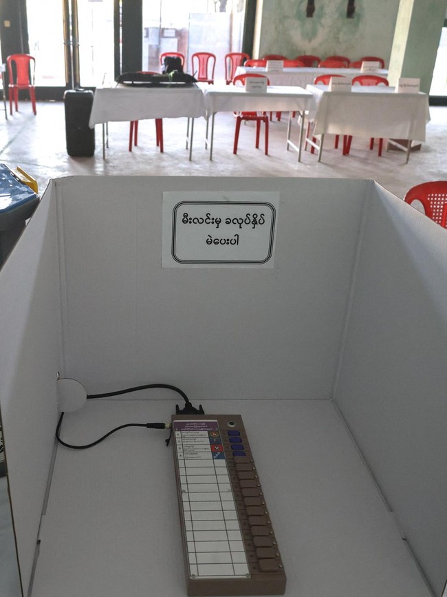 Pemilu Myanmar Dimulai, TPS Siap Sambut Pemilih