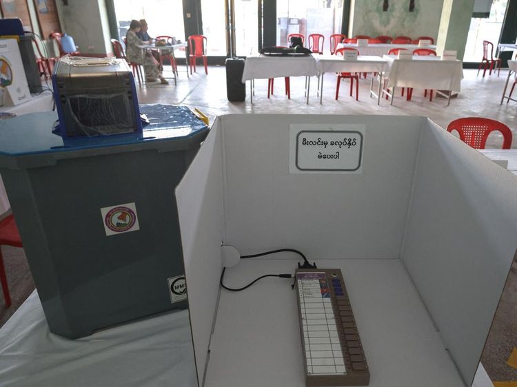 Pemilu Myanmar Dimulai, TPS Siap Sambut Pemilih