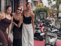 Gemasnya Putri Marino, Ambar, dan Sitha Jalan Bareng Sambil Outfit Check Centil