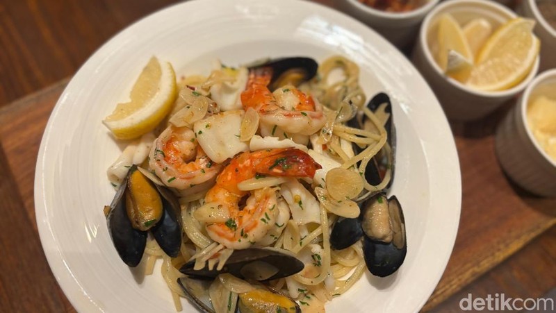 Resep Aglio Olio Il Mare yang Spesial buat Tahun Baru