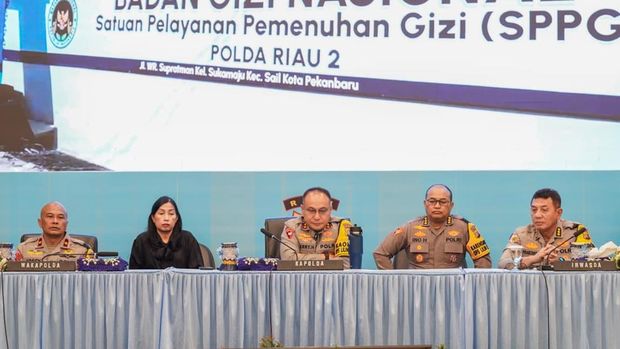 Rilis akhir tahun 2025 Polda Riau, Minggu (28/12/2025).