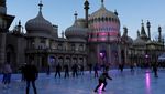 Royal Pavilion Ice Rink Ramai Jelang Proyek Restorasi