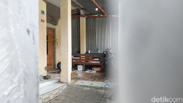 Rumah kos lokasi pembunuhan wanita open BO di Kota Malang.