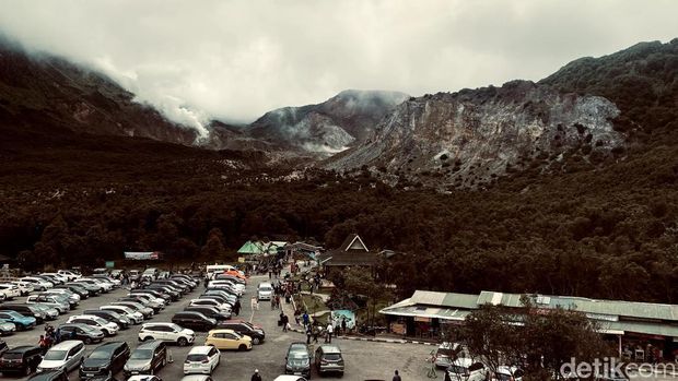 Suasana Gunung Papandayan