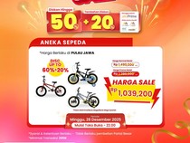 Banjir Diskon! Beli Sepeda di Transmart Full Day Sale Jadi Semurah Ini