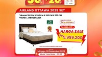 Transmart Full Day Sale! Beli Tempat Tidur Dapat Diskon Jumbo