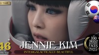 Jennie Kim berada di posisi 46. Setelah Jennie, ada nama populer lainnya, seperti Danielle di posisi 38, Tyla di posisi 36, Wonyoung di posisi 26, Jeon Somi di posisi 24, dan Zendaya di posisi 23. Foto: dok. Channel YouTube TC Candler