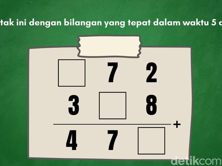 Coba Kerjakan Tes Pola Angka Ini, Pemilik IQ Tinggi Biasanya Mudah Menjawabnya