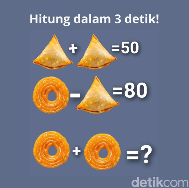 3 Soal Ini Easy! Tapi Perlu Fokus Biar Nggak Salah Hitung, Berapa Jawabanmu yang Benar?
