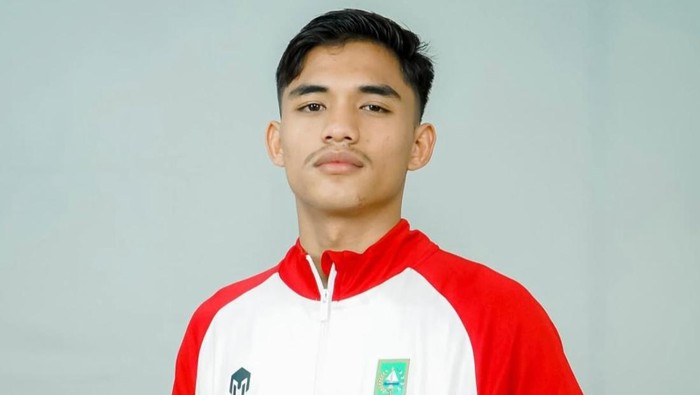 Atlet Muaythai asal Pekanbaru, Bimo. (dok Muaythai Kota Pekanbaru)
