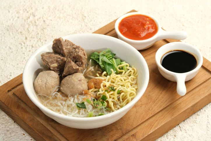 Bakso isi uang tunai Rp 100.000 Bakso isi uang tunai Rp 100.000