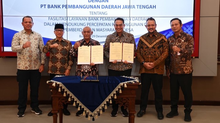 Bank Jateng dan Kemendes Kolaborasi Perkuat Ekonomi Desa di Boyolali