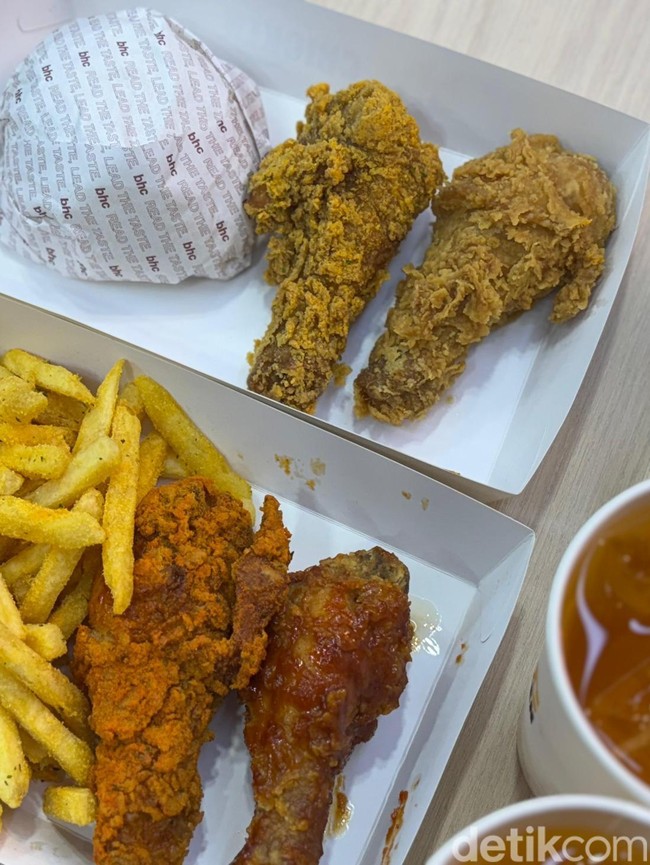 Rela Antre Demi Cobain Ayam Goreng Korea Berbumbu Blue Cheese