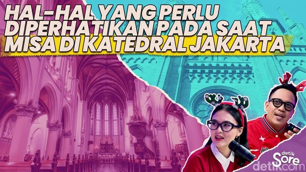 Video: Suasana Terbaru Persiapan Malam Natal di Katedral Jakarta