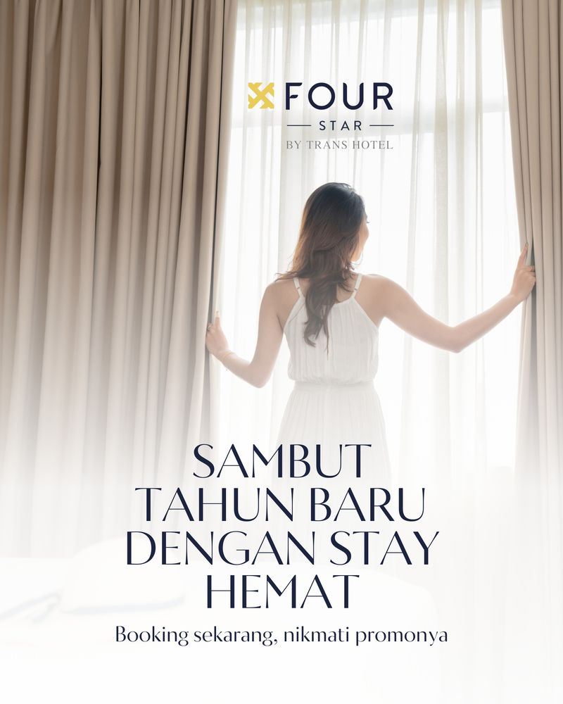 Four Star by Trans Hotel Sambut Tahun Baru di Bali, Stay Hemat di Four Star by Trans Hotel Denpasar